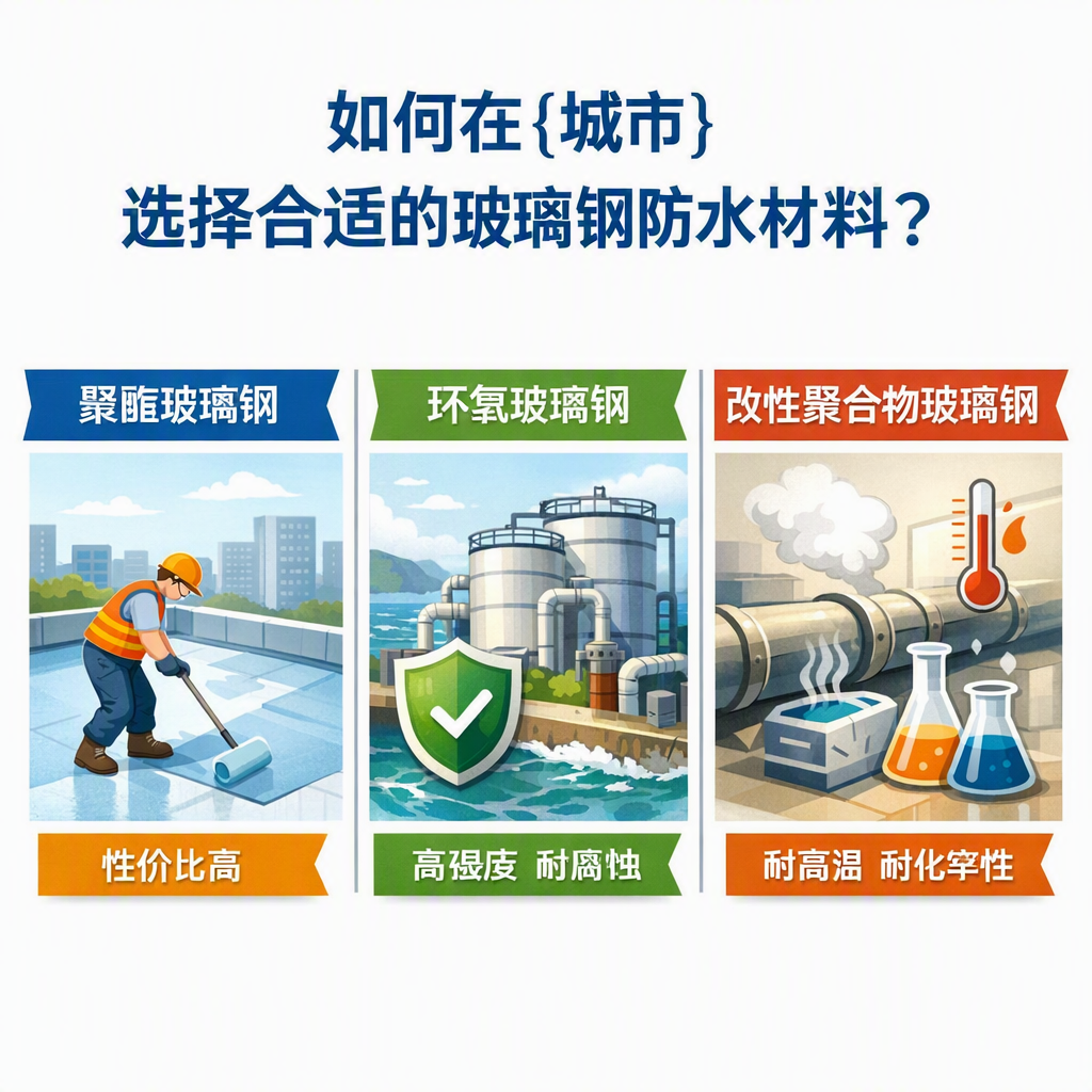 如何在黔西南选择合适的玻璃钢防水材料？
